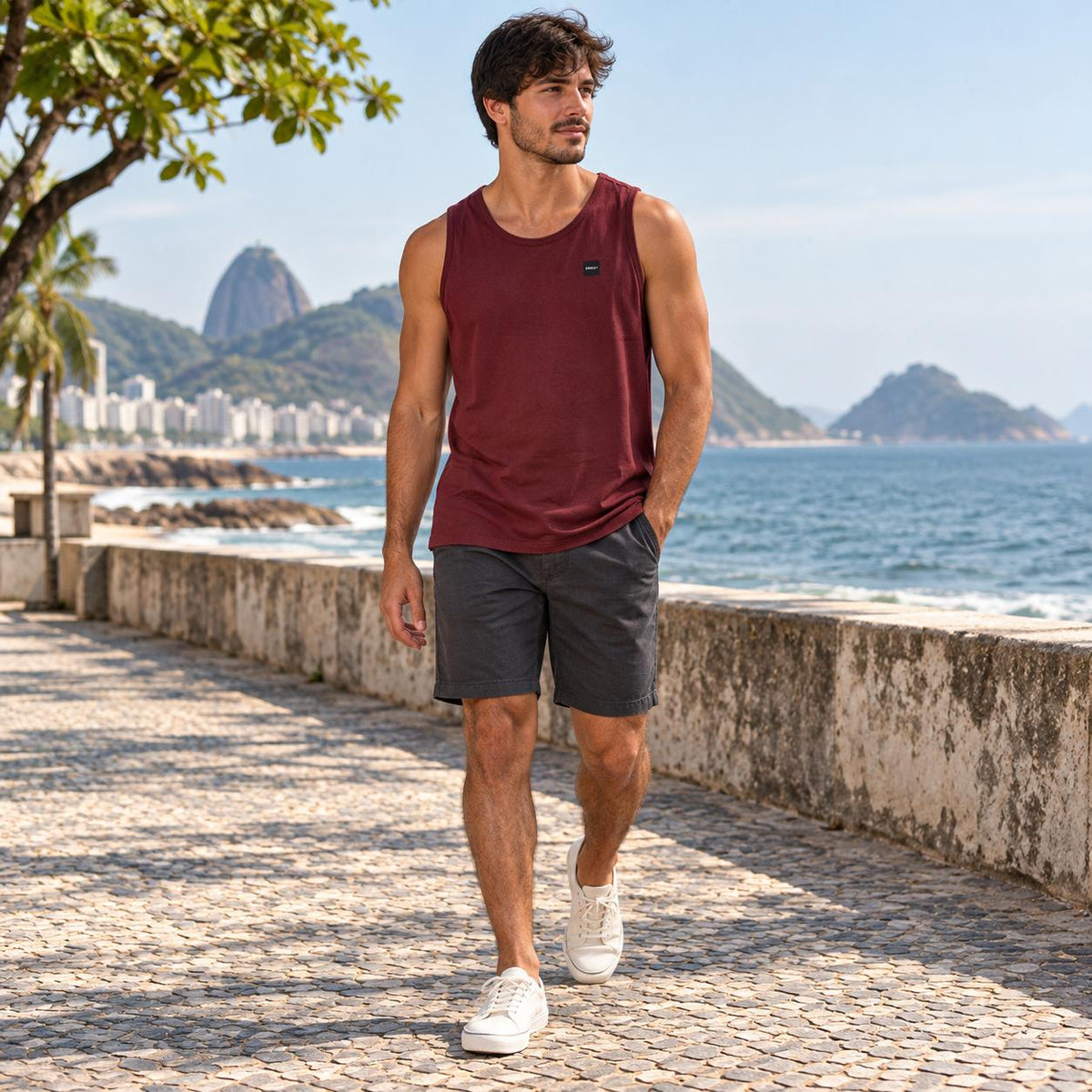 Regata Oakley Patch 2.0 Tank Masculino
