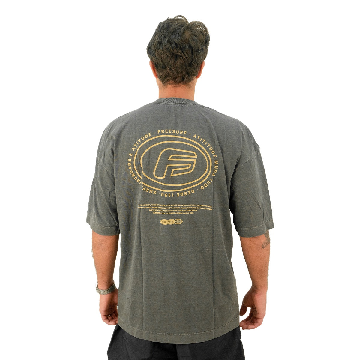 Camiseta Freesurf Wave Masculino
