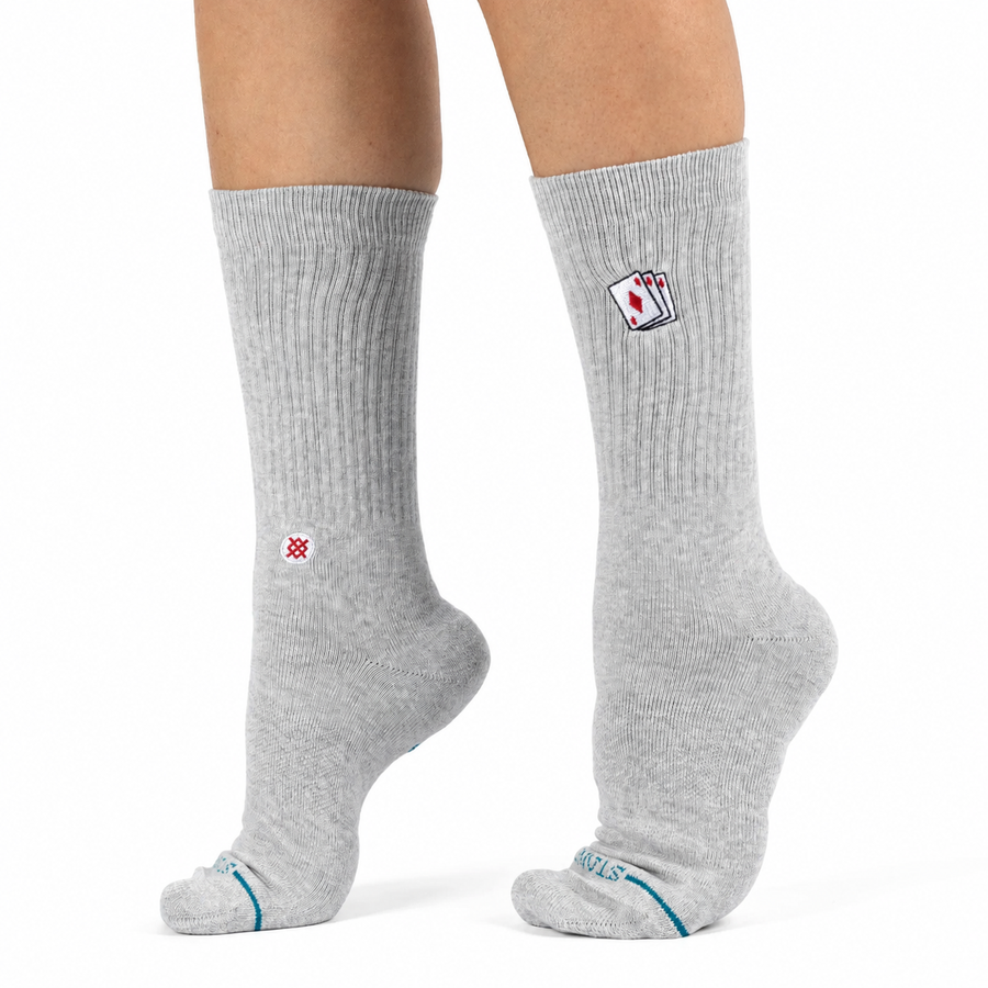 Meia Stance Crew Unissex — Conforto para o seu dia a dia
