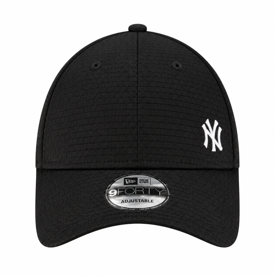 Boné Aba Curva New Era Neyyan Unissex — NY pequeno, bordado em branco