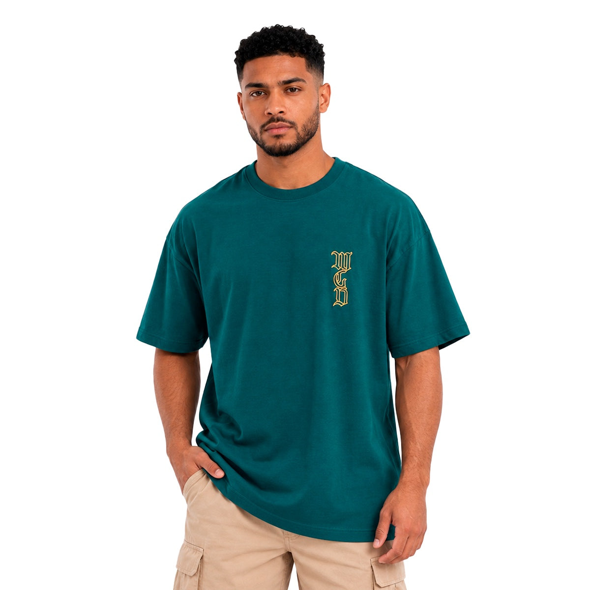 Camiseta Oversized Mcd Lateral Caligrafiti Masculino