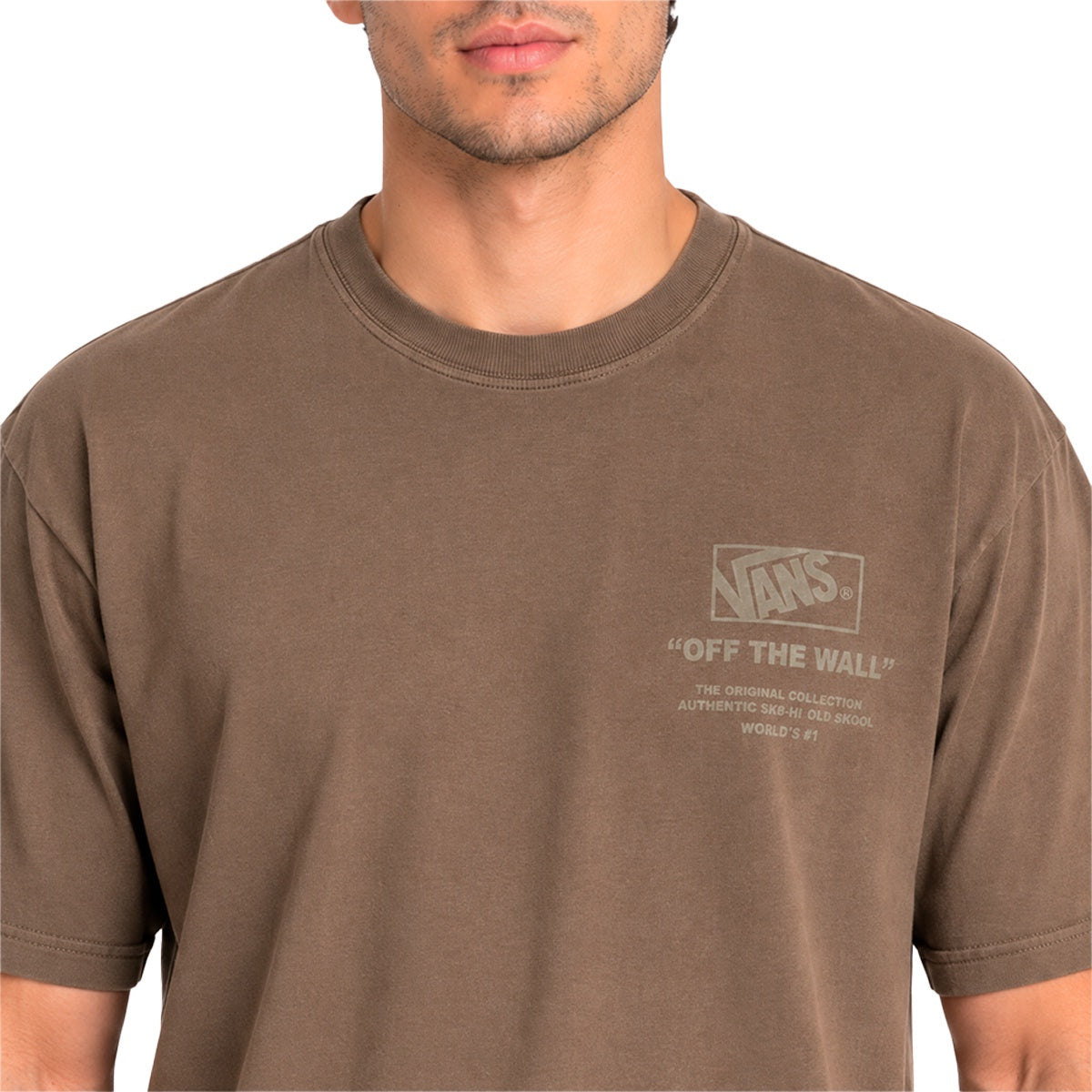 Camiseta Vans Stacked Hi Masculino