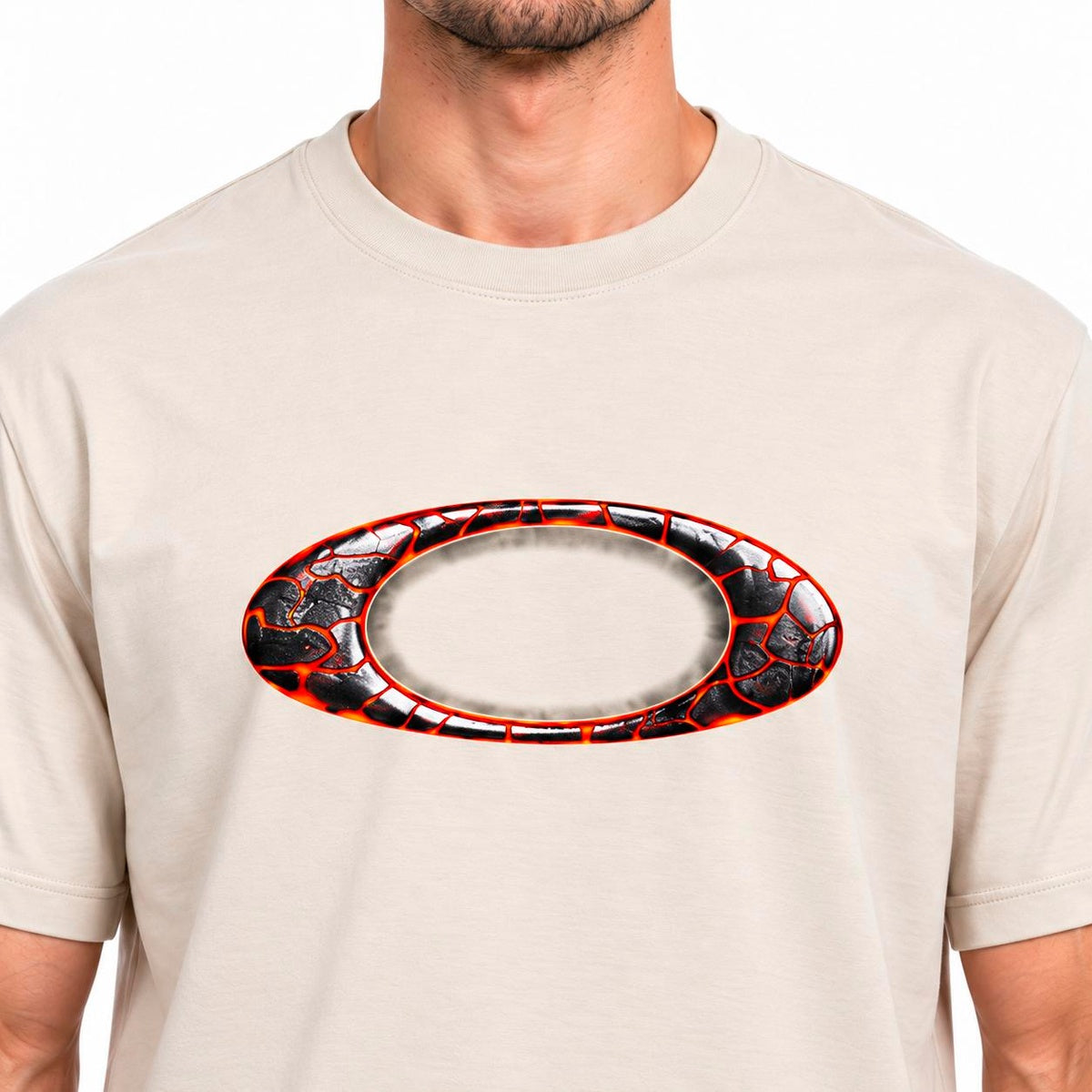 Camiseta Oakley Ellipse Magma Masculino