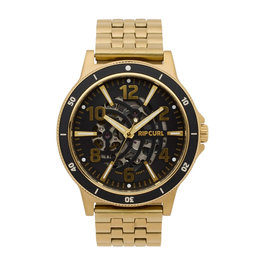 Relógio Rip Curl Daze XL Auto SSS Plated Masculino — O mecanismo aparece