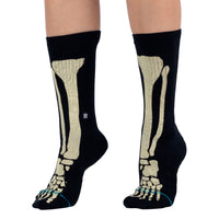 Meia Stance Bones 3 Unissex