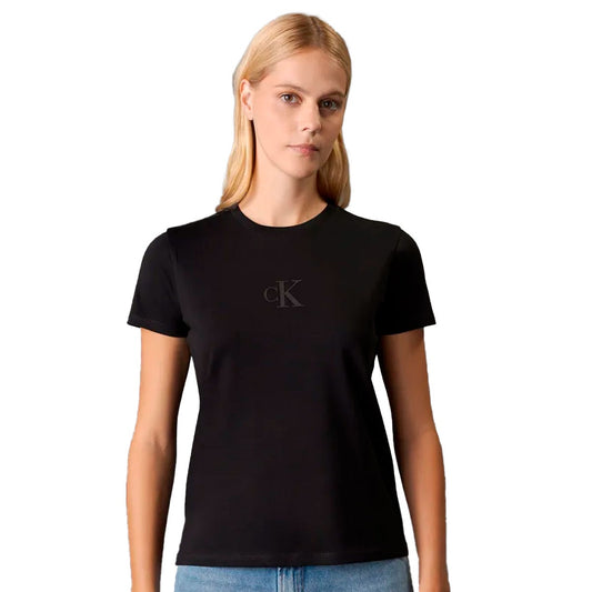 Camiseta Fem CKJ Rubber