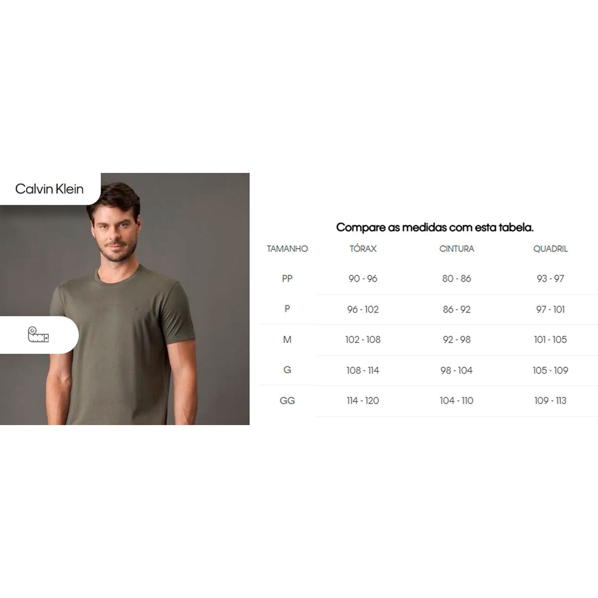 Camiseta CK Malha