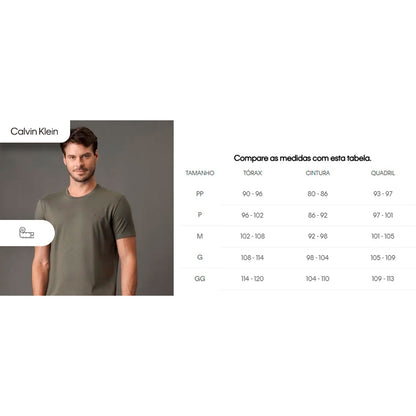 Camiseta CK Malha