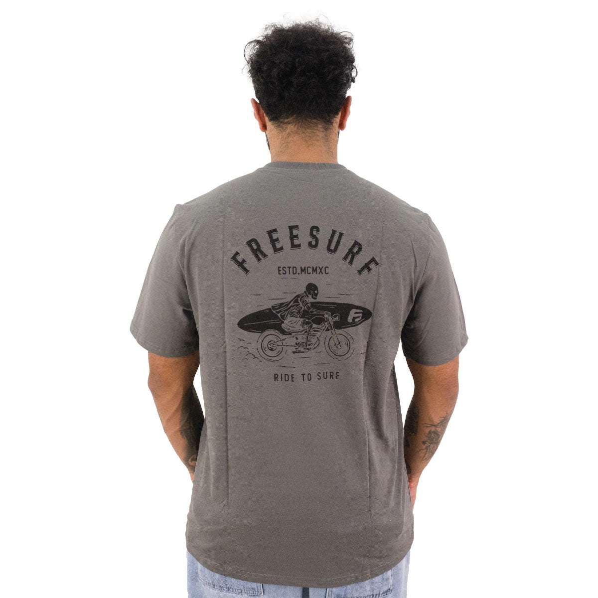 Camiseta Freesurf Skull Surf