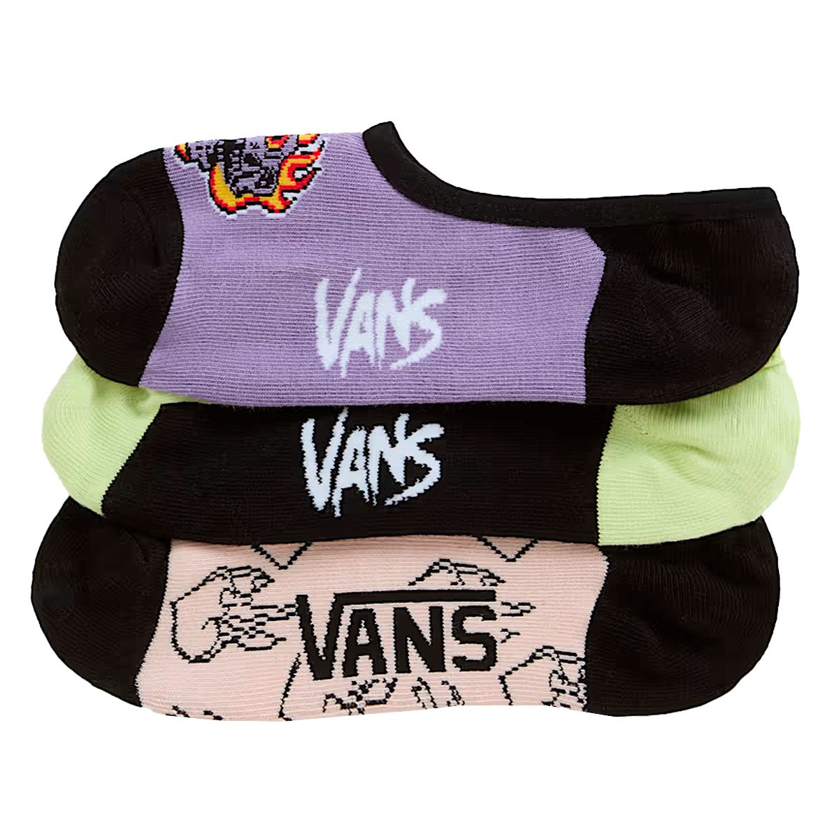 Meia Fem Vans Buggin