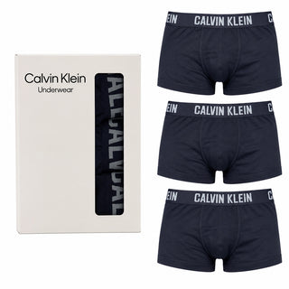 Kit 3 Cuecas Calvin Klein Underwear Trunk Low Rise Masculino