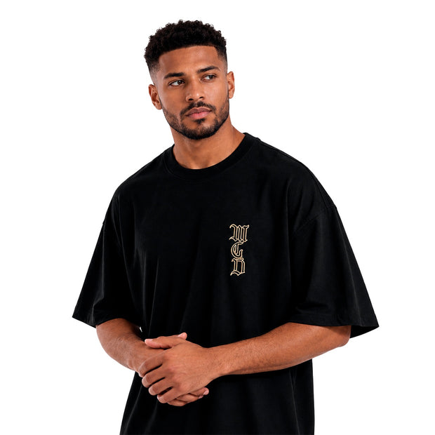 Camiseta Oversized Mcd Lateral Caligrafiti Masculino