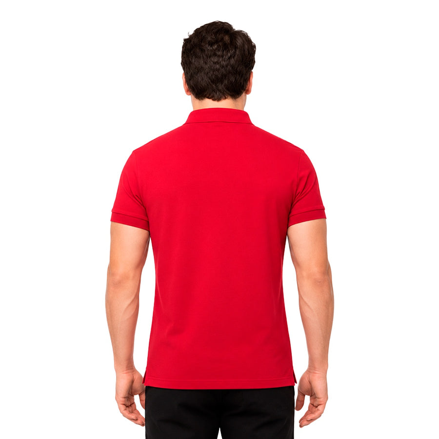 Polo Calvin Klein Basic Masculino — Acabamento limpo, sem friso