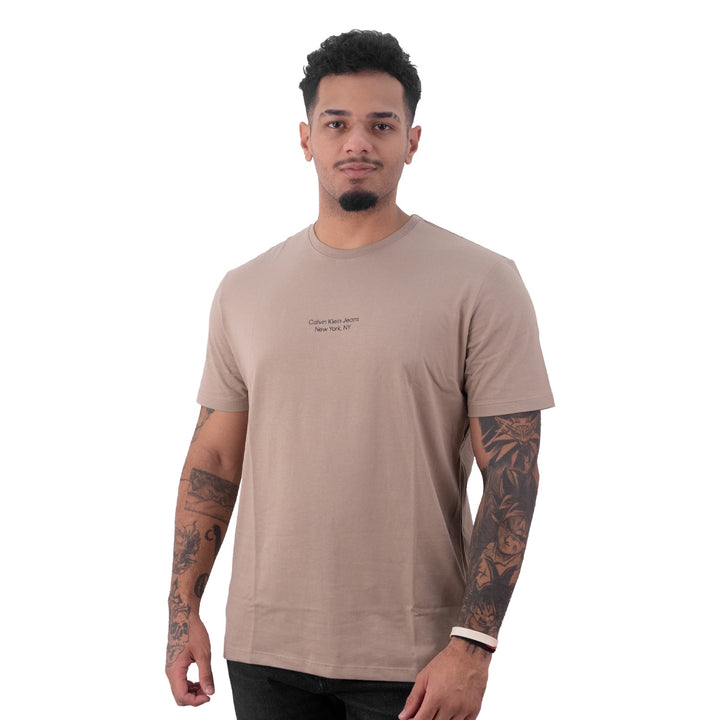 Camiseta Calvin Klein Logo Ny Masculino