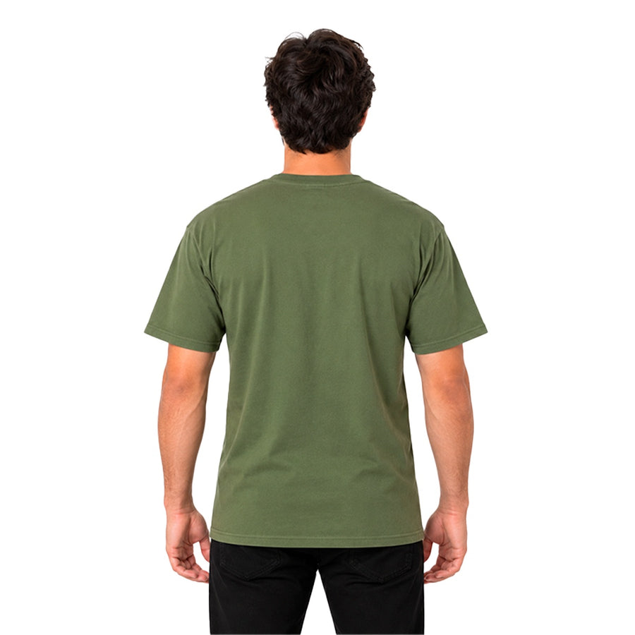 Camiseta Vans New Left Chest Masculino — Lisa por trás