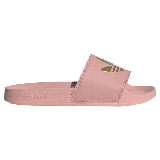 Chinelo Adidas Adilette Lite Feminino - Rosa/Dourado