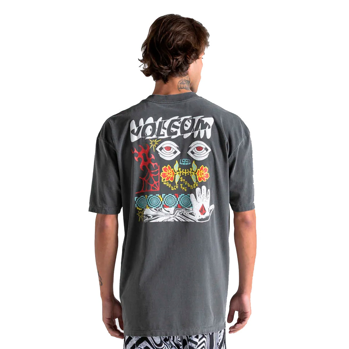 Camiseta Volcom Esp Brain Storm Masculino