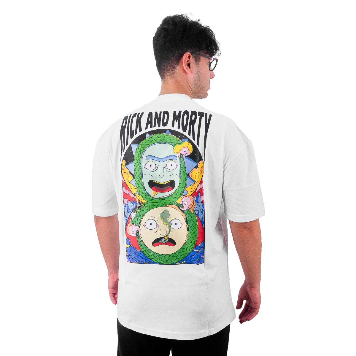 Camiseta Lost Rick And Morty Masculino