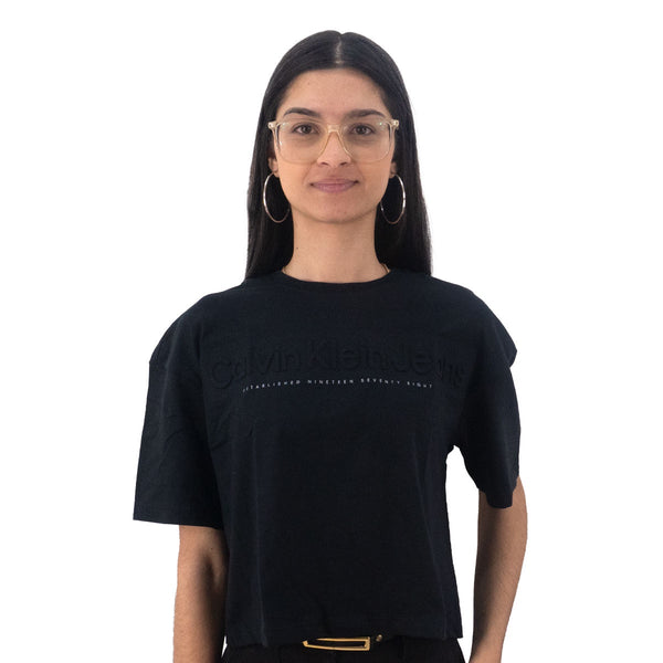 Cropped Calvin Klein Logo Feminino