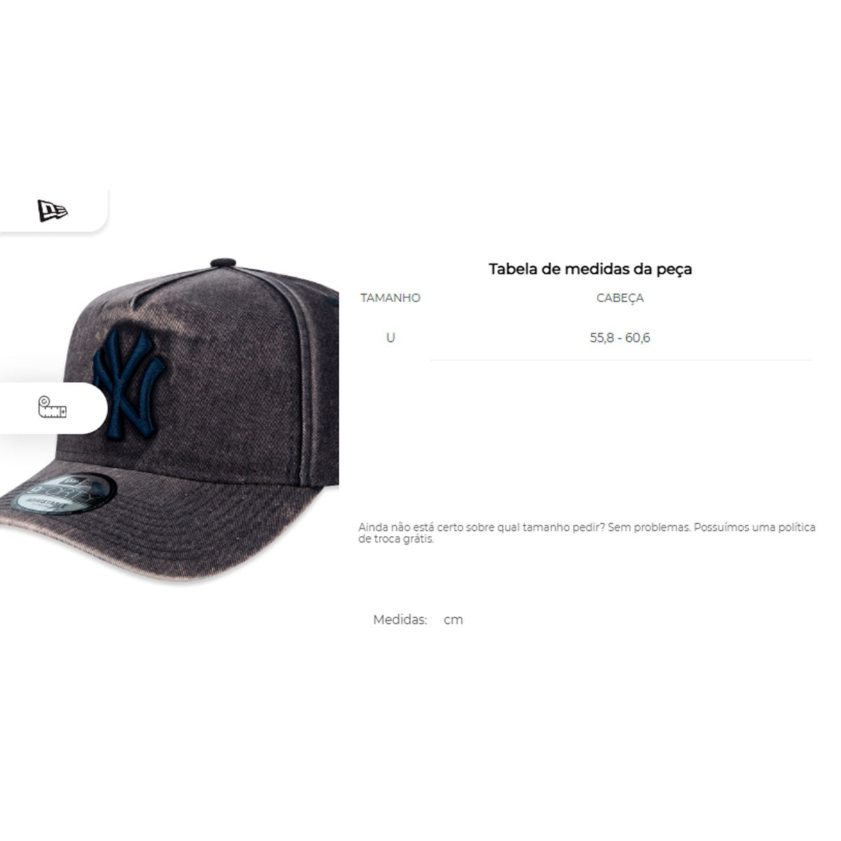 Boné Aba Curva New Era Yankees Core