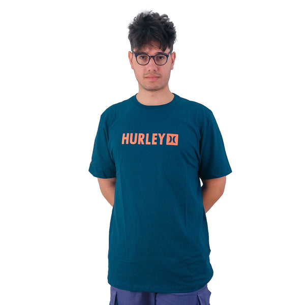 Camiseta Oversized Hurley Square Masculino