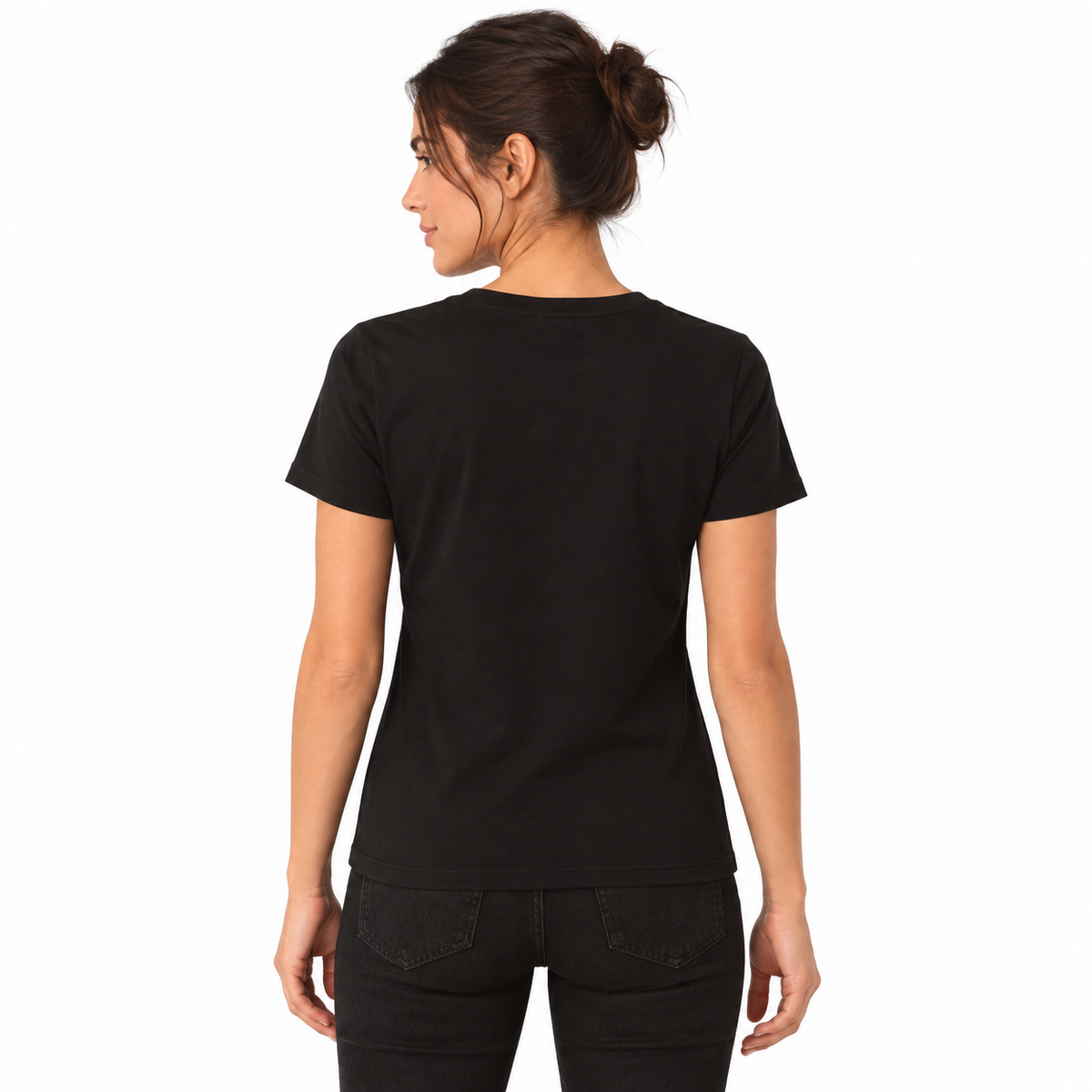 Camiseta Calvin Klein Decote V Feminino