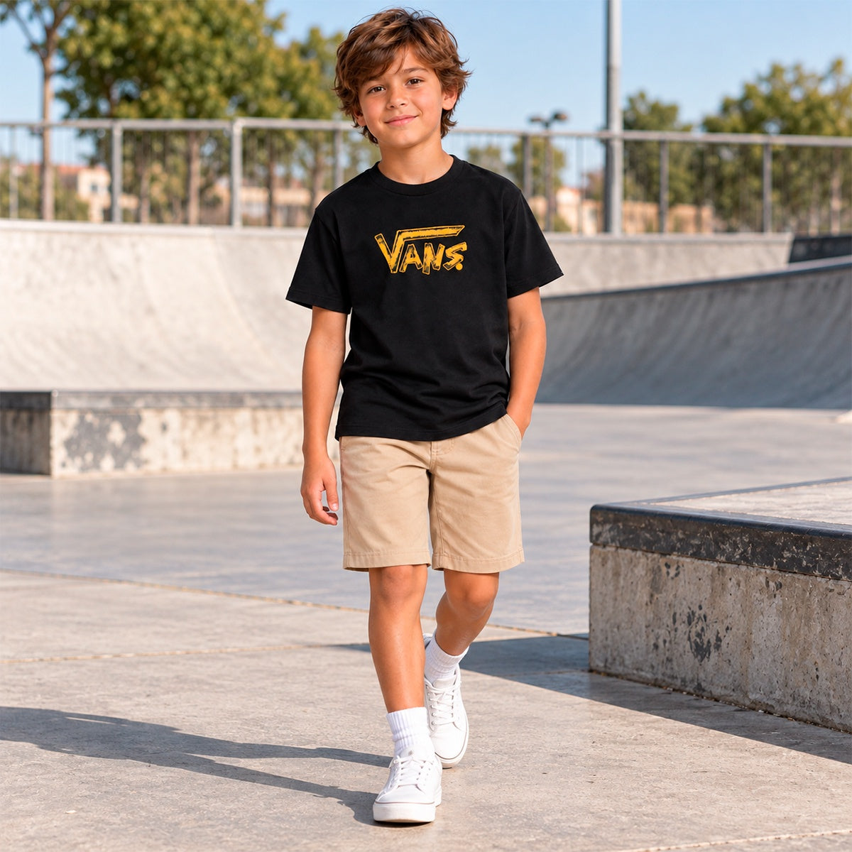 Camiseta Vans Intensity Infantil
